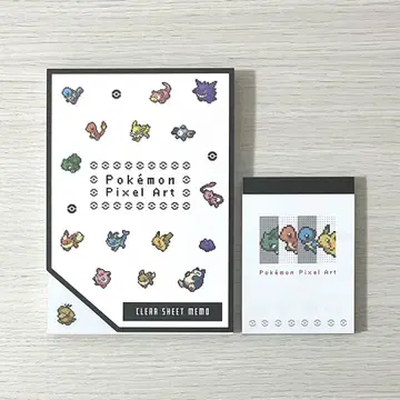 포켓몬 Pixel Art 메모장 미니 메모장
