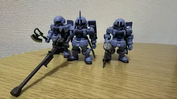 건담 컨버전스 즈다 소대 세트