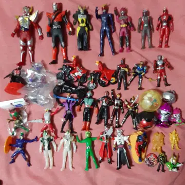 묶음 판매 가면라이더 피규어, 소프트 비닐 등 여러가지