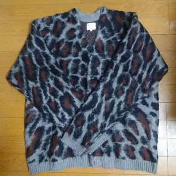Penney's 레오파드 무늬 가디건 L 사이즈
