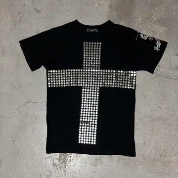 zucca cross studs t-shirt