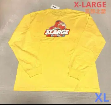 X-LARGE x 가쓰시카 호쿠사이 긴팔 티셔츠