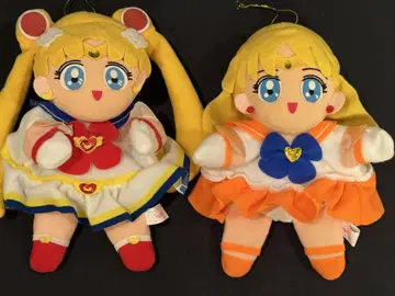 세일러문 봉제 인형 2체 세트