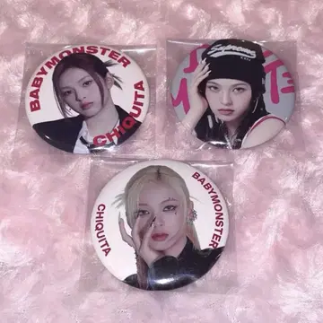 BABYMONSTER 캔뱃지 치키타