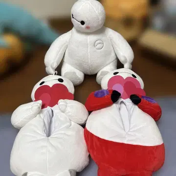 베이맥스 빅 봉제 인형 & 티슈 커버 세트