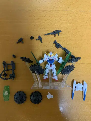 모빌슈트 앙상블 건담 F91 + 확장 부품 (결품 있음) 중고품