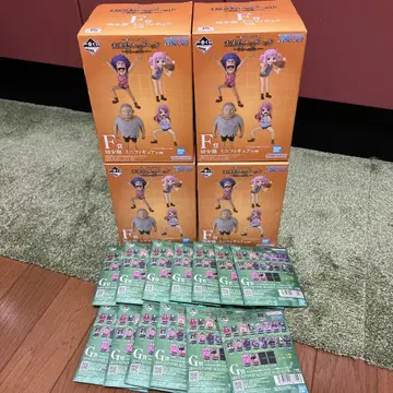 원피스 피규어 세트 F상 4체 세트, G상 13매 세트