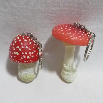 독버섯 버섯 매직 매쉬룸 키링 LSD 사이키 펑크 슈퍼 마리오