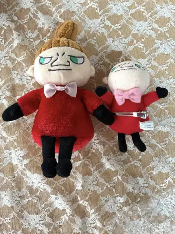 리틀 미이 봉제 인형 S 와 클립 포함 봉제 인형