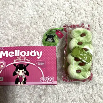 mellojoy 핑거 타르트 스퀴즈 말차 팥