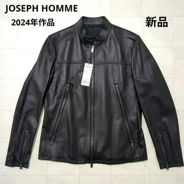새 상품 2024년 작품 JOSEPH HOMME 싱글 라이더 재킷