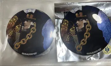 죠죠의 기묘한 모험 죠타로 죠죠월드Q 글리터 캔뱃지 2세트