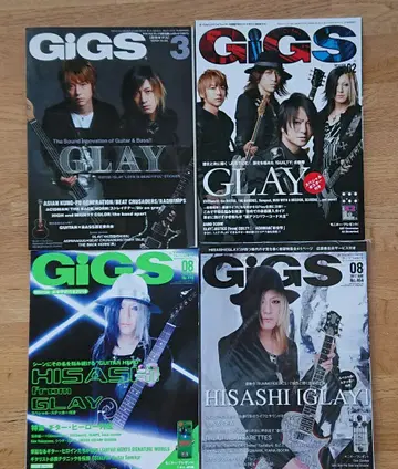 GLAY GiGS HISASHI JIRO TAKURO TERU