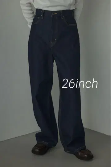 블랙 바이 마우지 [MACHO] 원워시 데님