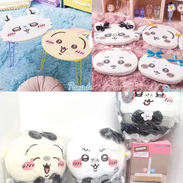치이카와 (먼작귀) 접이식 테이블 쿠션 봉제 인형 묶음 판매