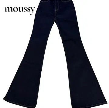 moussy 마우지 플레어 청바지 스트레치 사이즈 23