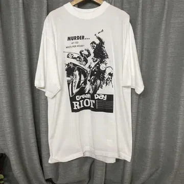 Green Day 유럽 프로모 투어 T셔츠