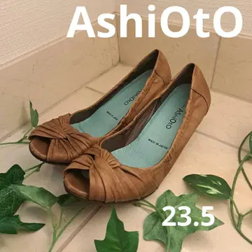 AshiOtO 아시오토 플랫슈즈 브라운 23.5