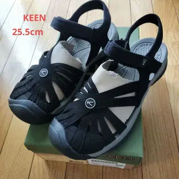 KEEN ROSE SANDAL 블랙/뉴트럴 그레이 8.5US