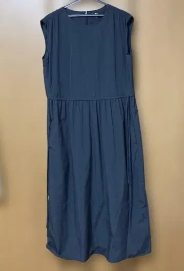 UNIQLO C 개더 원피스 L 블랙