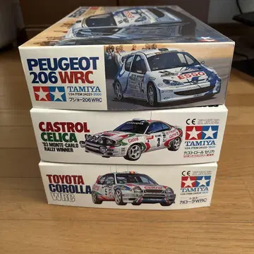 타미야 푸조 206 WRC 1/24 스케일 스포츠카 외