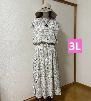 예쁜 원피스 3L, 산뜻합니다