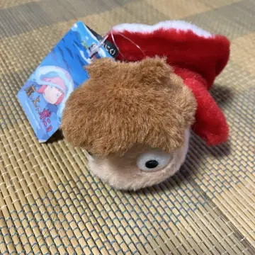 지브리 벼랑 위의 포뇨 봉제 인형 키링