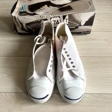 DEADSTOCK 컨버스 잭퍼셀 로우컷 US9 화이트