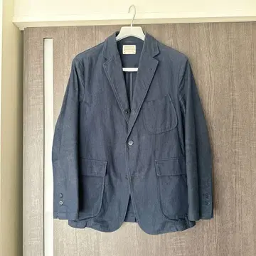 [최종 가격 인하] Boncoura 3B Jacket 인디고 헤링본