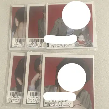 KENSHIN 스퀘어 사진 6매 세트