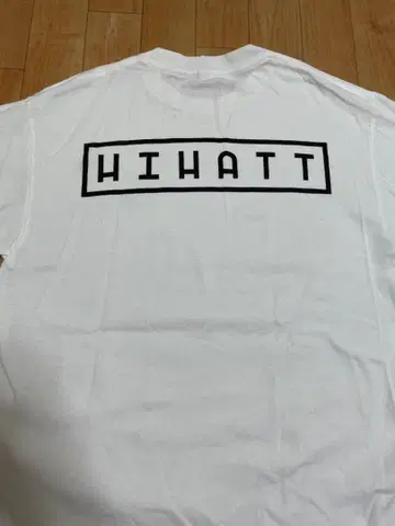 TOFUBEATS 토프비츠 HIHATT T셔츠 화이트