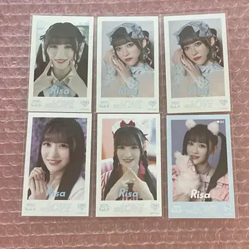오토시마 리사 미니 포토 카드 vol.9 세미 컴프 레어 고양이 의상