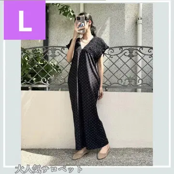 시마무라 laxdantia 도트 셔링 살로펫 L 사이즈