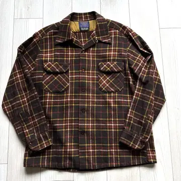 초레어 60년대 펜들턴 PENDLETON 오픈 카라 울 오픈 카라