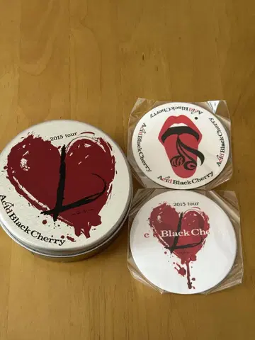 acid black cherry 공식 tour 스티커 2매