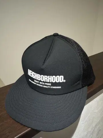 새상품 NEIGHBORHOOD 블랙 메쉬 캡