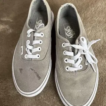 VANS 그레이 스니커즈 로우컷
