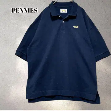 페니스 피케 셔츠 여우 원포인트 심플 골프 L 5624