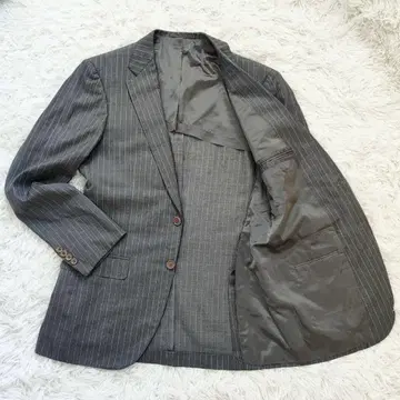브리라펠 일구스토 실크 혼방 테일러드 재킷 L