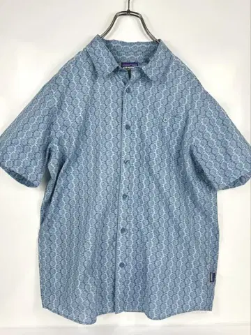 Patagonia 올 패턴 반팔 셔츠 M 2025 봄 모델