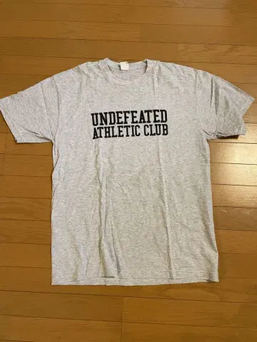 UNDEFEATED 티셔츠 그레이