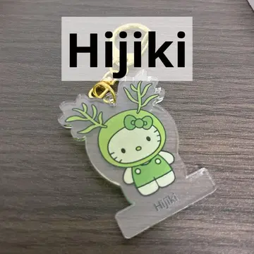오사카 엑스포 일본관 모 키티 헬로키티 아크릴 키링 히지키