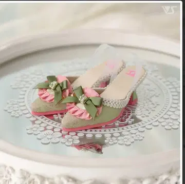 SD 로코코 올리브 그린 뮬