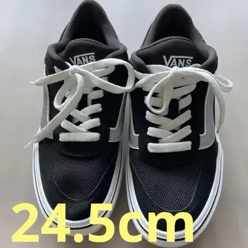 VANS 블랙/화이트 스니커즈