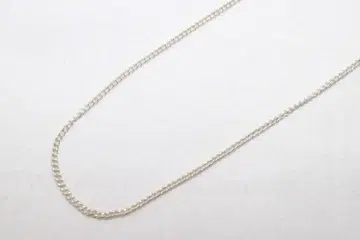 실버 925 체인 목걸이 가는 체인 약 48.5cm