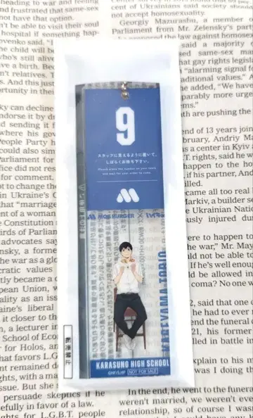 모스버거 하이큐 카게야마 토비오 참