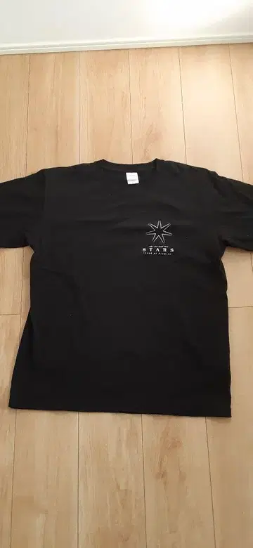 STARS 티셔츠 L 사이즈 블랙
