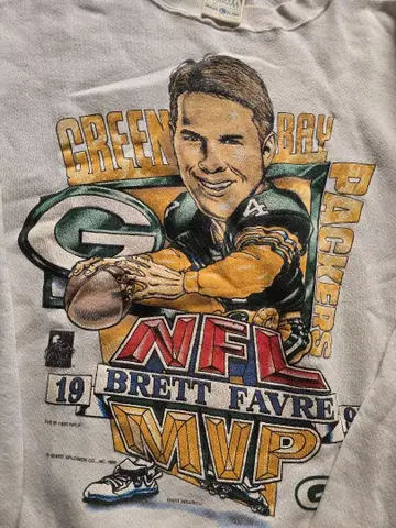 Brett Favre NFL MVP 맨투맨 패커스