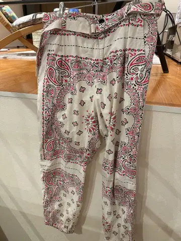 SACAI 페이즐리 팬츠 사이즈 2