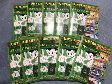 HUNTER x HUNTER 염능력 카드 컬렉션 미개봉 10점